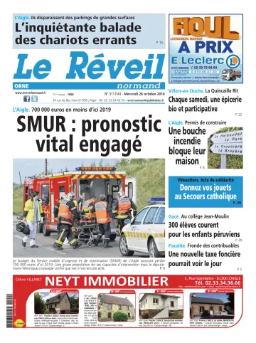 Le Réveil Normand (Orne) - 26 Oct 2016