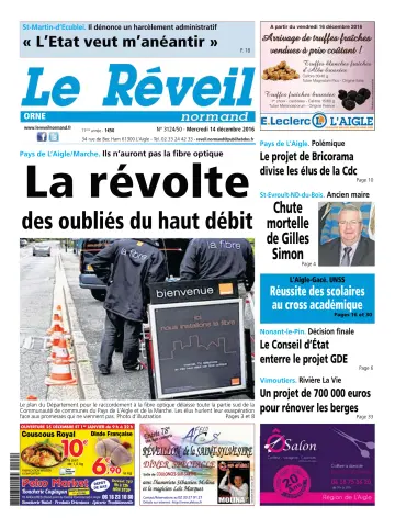 Le Réveil Normand (Orne) - 14 Dec 2016