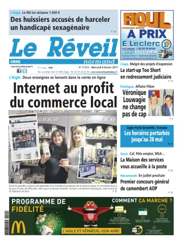 Le Réveil Normand (Orne) - 8 Feb 2017