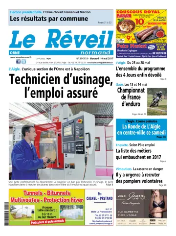 Le Réveil Normand (Orne) - 10 May 2017