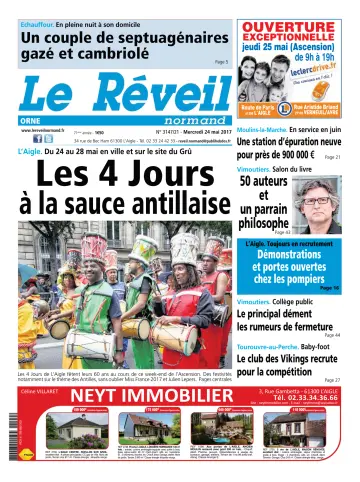 Le Réveil Normand (Orne) - 24 May 2017