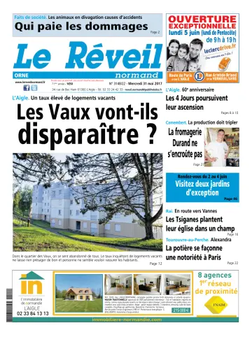 Le Réveil Normand (Orne) - 31 May 2017