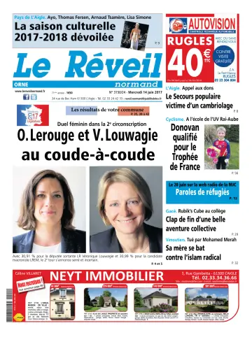 Le Réveil Normand (Orne) - 14 Jun 2017