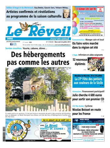 Le Réveil Normand (Orne) - 26 Jul 2017