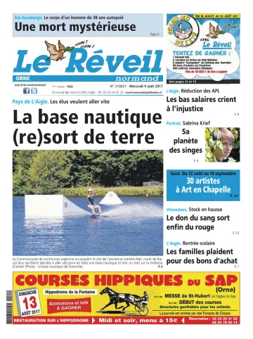 Le Réveil Normand (Orne) - 9 Aug 2017