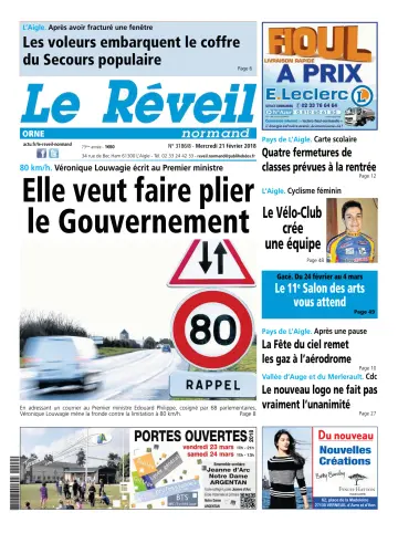 Le Réveil Normand (Orne) - 21 Feb 2018
