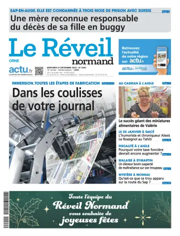 Le Réveil Normand (Orne) - 27 дек. 2023