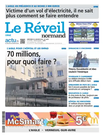 Le Réveil Normand (Orne) - 24 enero 2024