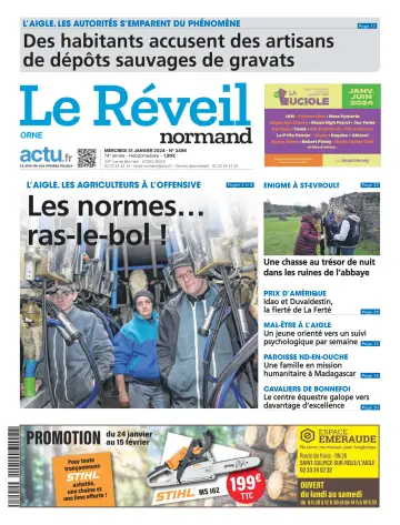 Le Réveil Normand (Orne) - 31 Ean 2024