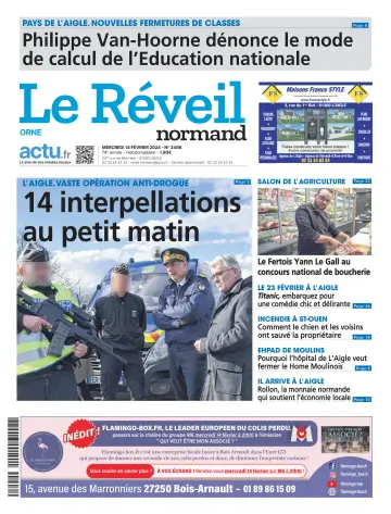 Le Réveil Normand (Orne) - 14 Chwef 2024