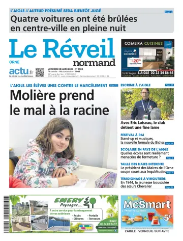 Le Réveil Normand (Orne) - 20 мар. 2024
