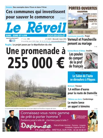 Le Réveil Normand (Eure / Eure-et-Loir) - 2 Mar 2016