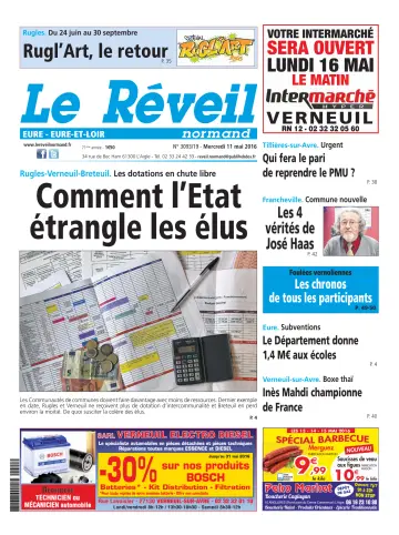 Le Réveil Normand (Eure / Eure-et-Loir) - 11 May 2016