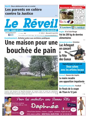 Le Réveil Normand (Eure / Eure-et-Loir) - 25 May 2016