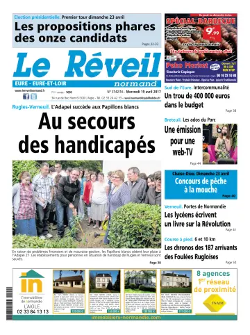 Le Réveil Normand (Eure / Eure-et-Loir) - 19 Apr 2017