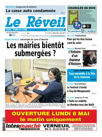 Le Réveil Normand (Eure / Eure-et-Loir) - 3 May 2017