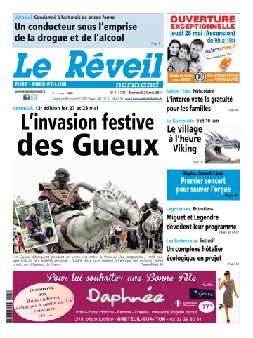 Le Réveil Normand (Eure / Eure-et-Loir) - 24 May 2017