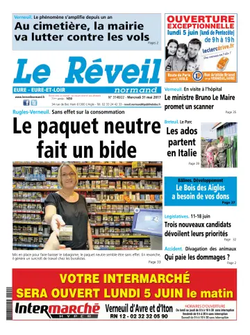 Le Réveil Normand (Eure / Eure-et-Loir) - 31 May 2017