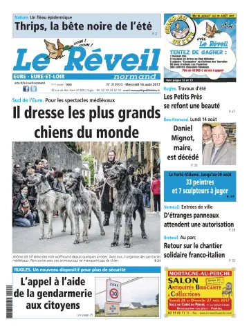 Le Réveil Normand (Eure / Eure-et-Loir) - 16 Ağu 2017