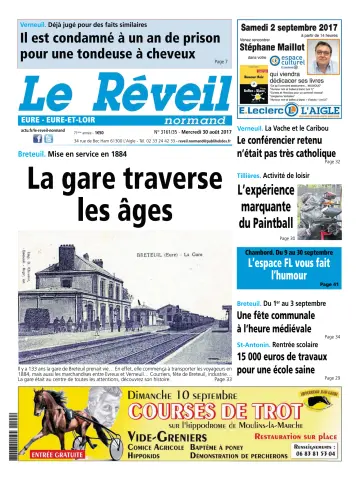 Le Réveil Normand (Eure / Eure-et-Loir) - 30 Ağu 2017