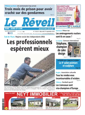 Le Réveil Normand (Eure / Eure-et-Loir) - 27 Sep 2017