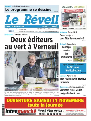 Le Réveil Normand (Eure / Eure-et-Loir) - 8 Nov 2017