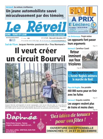 Le Réveil Normand (Eure / Eure-et-Loir) - 6 Dec 2017