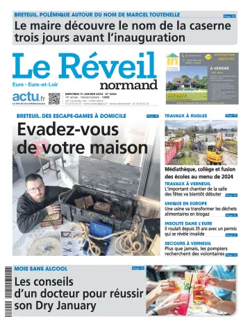 Le Réveil Normand (Eure / Eure-et-Loir) - 17 gen 2024
