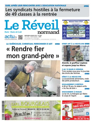 Le Réveil Normand (Eure / Eure-et-Loir) - 06 Mar 2024