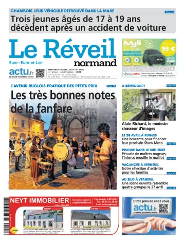 Le Réveil Normand (Eure / Eure-et-Loir) - 24 апр. 2024