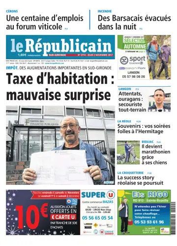 Le Républicain (Sud-Gironde) - 2 Nov 2017