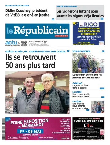 Le Républicain (Sud-Gironde) - 25 四月 2024