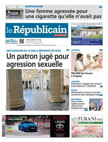 Le Républicain (Sud-Gironde) - 13 Jun 2024