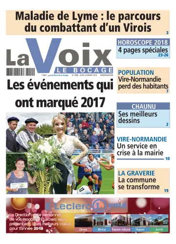 La Voix - Le Bocage - 04 Jan. 2018