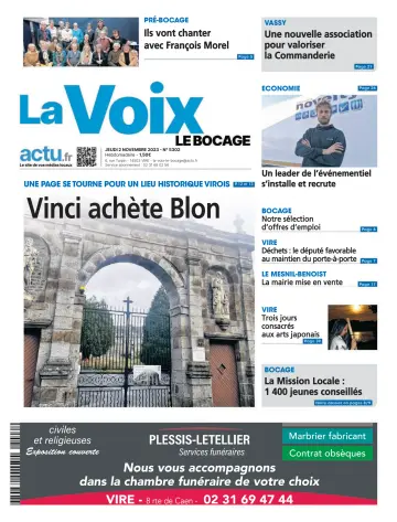 La Voix - Le Bocage - 02 11월 2023