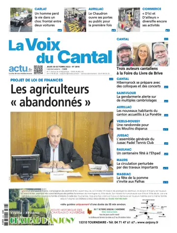 La Voix du Cantal - 26 окт. 2023