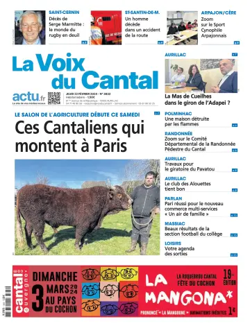 La Voix du Cantal - 22 фев. 2024