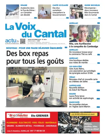 La Voix du Cantal - 29 Feb. 2024