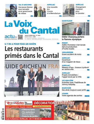 La Voix du Cantal - 21 marzo 2024