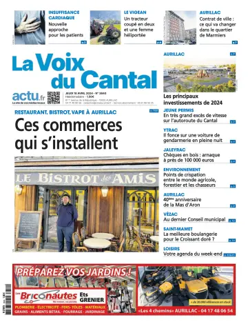 La Voix du Cantal - 18 Apr 2024