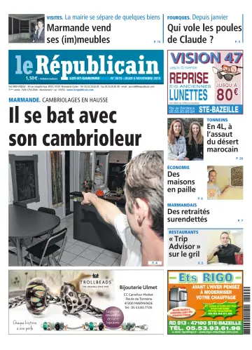 Le Républicain (Lot-et-Garonne) - 5 Nov 2015