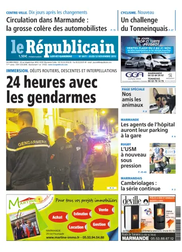 Le Républicain (Lot-et-Garonne) - 12 Nov 2015