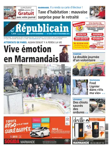 Le Républicain (Lot-et-Garonne) - 19 Nov 2015