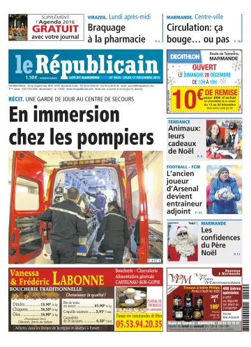 Le Républicain (Lot-et-Garonne) - 17 Dec 2015