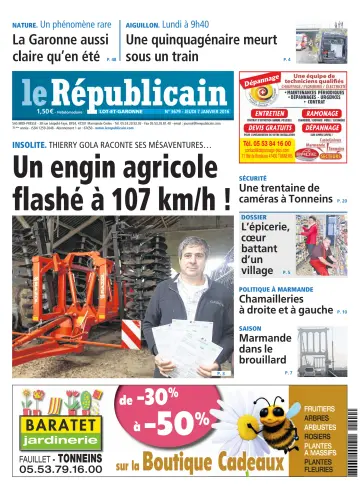 Le Républicain (Lot-et-Garonne) - 7 Jan 2016
