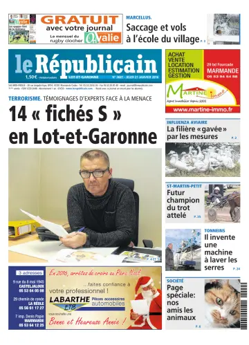 Le Républicain (Lot-et-Garonne) - 21 Jan 2016