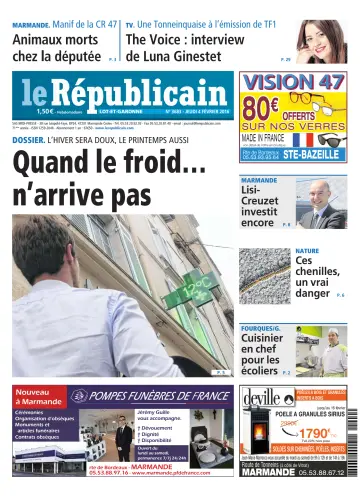 Le Républicain (Lot-et-Garonne) - 4 Feb 2016