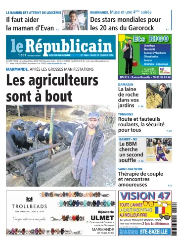 Le Républicain (Lot-et-Garonne) - 11 Feb 2016