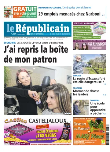Le Républicain (Lot-et-Garonne) - 25 Feb 2016