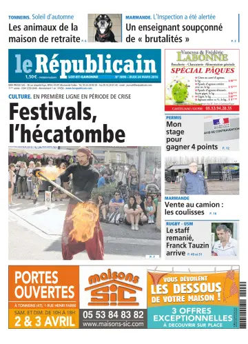 Le Républicain (Lot-et-Garonne) - 24 Mar 2016
